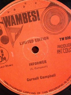 画像1: CORNELL CAMPBELL . INFORMER . SCULLY . SEE THEM A COME