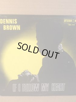 画像1: DENNIS BROWN . IF I FOLLOW MY HEART