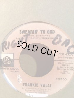 画像1: FRANKIE VALLI . SWEARIN TO GOD . WHY