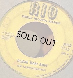 画像1: THE CLARENDONIANS / RUDIE BAM BAM . BE BOP