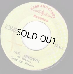 画像1: GREGORY ISAACS . MR.BROWN