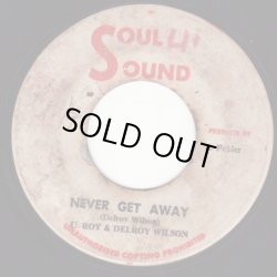 画像1: DELROY WILSON AND U ROY . NEVER GET AWAY