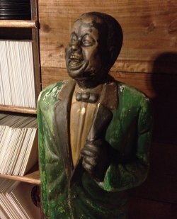 画像2: LOUIS ARMSTRONG  陶器製　特大77cm