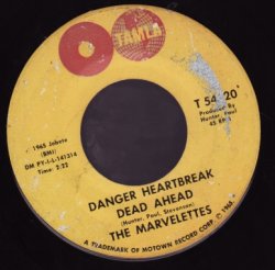 画像1: THE MARVELETTES / DANGER HEARTBREAKE DEAD AHEAD . YOU CHEATING WAYS