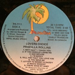 画像3: PRISCILLA ROLLINS / LOVERS CHOICE