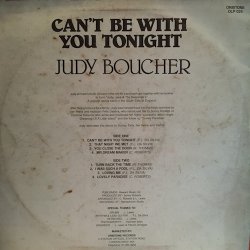 画像2: JUDY BOUCHER / CAN'T BE WITH YOU TONIGHT