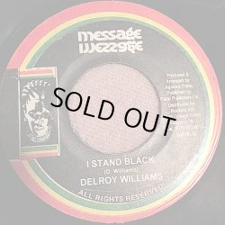 画像1: DELROY WILLIAM / I STAND BLACK . BLACKMAN DUB