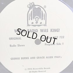 画像3: GEORGE BURNS AND GRACIE ALLEN 1940's / WHEN RADIO WAS KING!