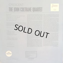 画像2: JOHN COLTTANE ft.McCOY TYNER . JIMMY GARRISON . ELVIN JONES / CRESCENT THE JOHN COLTRANE QUARTET