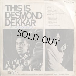 画像2: DESMOND DEKKER / THIS IS DESMOND DEKKER