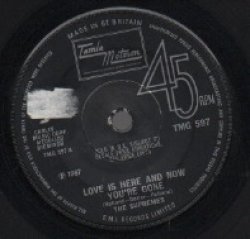 画像1: THE SUPREMES / LOVE IS HERE AND NOW YOU'RE GONE . THERE'S NO STOPPING US NOW