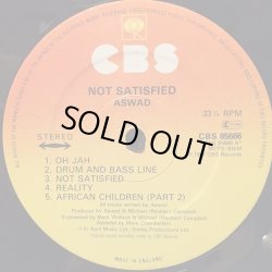 画像3: ASWAD / NOT SATISFILD