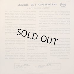 画像2: THE DAVE BRUBECK QUARTET / JAZZ AT OBERLIN