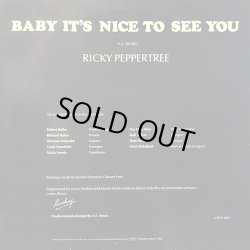 画像2: RICKY PEPPERTREE / BABY IT'S NICE TO SEE YOU