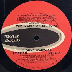 画像3: DIONNE WARWICK / THE MAGIC OF BELIEVING