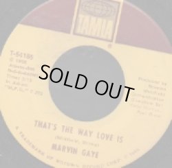 画像1: MARVIN GAYE / THAT'S THE WAY LOVE IS . GONNA KEEP ON TRYIN' TILL I WIN YOUR LOVE