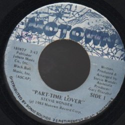 画像1: STEVIE WONDER / PART TIME LOVER