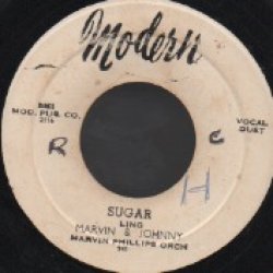 画像1: MARVIN & JOHNNY / SUGAR . KISS ME