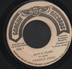 画像1: FRANKIE JONES / WAR & CRIME
