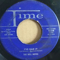 画像1: THE BELL NOTES / I'VE HAD IT . BE MINE