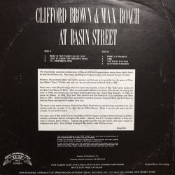 画像2: CLIFFORD BROWN & MAX ROACH / AT BASIN STREET 1956