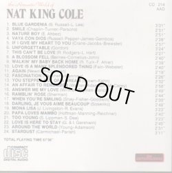 画像2: NAT KING COLE / THE ROMANTIC WORLD OF NAT KING COLE