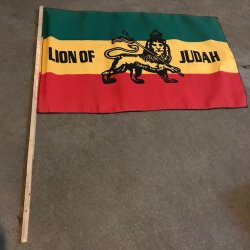 画像1: 旗 LION OF JUDAH (大)