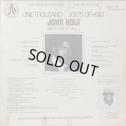 画像2: JOHN HOLT / ONE THOUSAND VOLTS OF HOLT