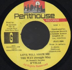 画像1: D'VILLE / LOVE WILL SHOW ME THE WAY (STRAIGHT MIX) (DUB MIX)