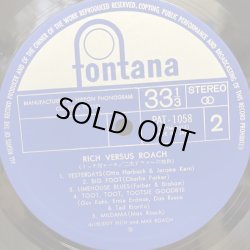 画像4: Buddy Rich And Max Roach / Rich Versus Roach