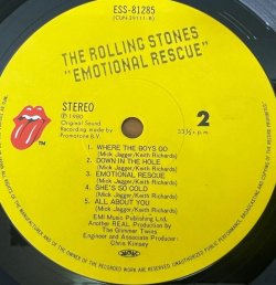 画像4: ROLLING STONES / EMOTIONAL RESCUE