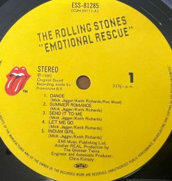 画像3: ROLLING STONES / EMOTIONAL RESCUE