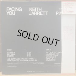 画像2: KEITH JARRETT / FACING YOU