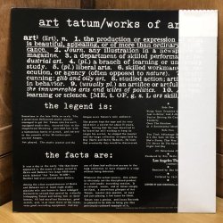 画像2: ART TATUM / WORKS OF ART  アート・テイタム・イン・プライヴェイト ワークス・オブ・アート