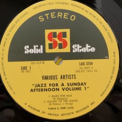 画像3: JAZZ FOR A SUNDAY AFTERNOON VOLUME 1