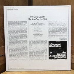 画像2: ART FARMER QUINTET / THE TIME AND THE PLACE 