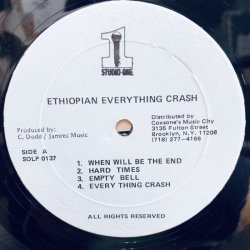 画像3: ETHIOPIAN / EVERYTHING CRASH