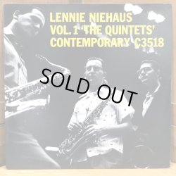 画像1: LENNIE NIEHAUS / VOL.1 'THE QUINTETS' CONTEMPORARY C3518