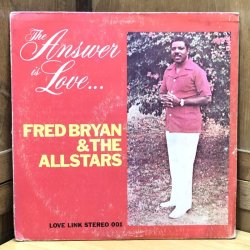 画像1: FRED BRYAN & THE ALLSTARS / The Answer is Love...
