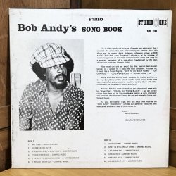 画像2: BOB  ANDY / Bob Andy's SONG BOOK