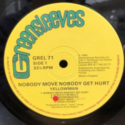 画像4: Yellowman / nobody move nobody get hurt