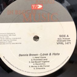 画像4: DENNIS BROWN / LOVE & HATE the best of dennis brown