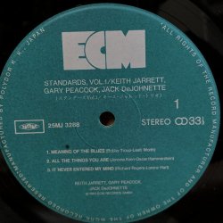 画像4: Keith Jarrett / Standards,Vol.1