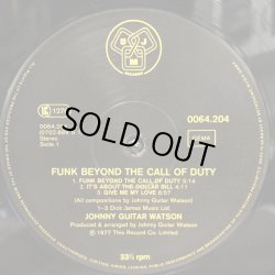 画像4: JOHNNY GUITAR WATSON / FUNK BEYOND THE CALL OF DUTY