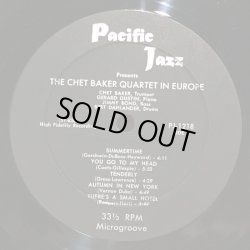 画像5: CHET BAKER / in EUROPE A JAZZ TOUR OF THE NATO COUNTRIES
