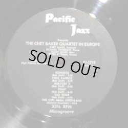 画像4: CHET BAKER / in EUROPE A JAZZ TOUR OF THE NATO COUNTRIES