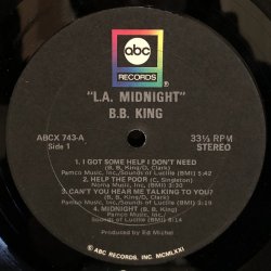 画像4: B.B. KING / L.A. MIDNIGHT