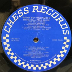 画像5: sonny boy williamson / MORE REAL FOLK BLUES