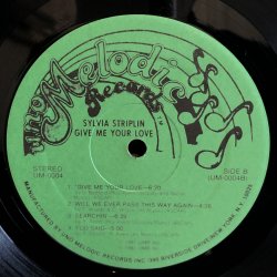 画像5: SYLVIA STRIPLIN / Give me Your Love 