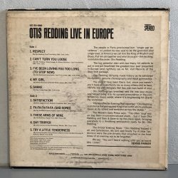 画像2: OTIS REDDING / LIVE IN EUROPE